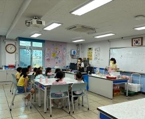 선택형교육(방과후) 활동모습(요리수업)