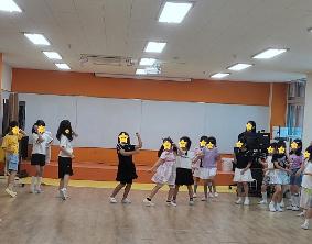 선택형교육(방과후) 활동모습(방송댄스)