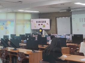 선택형교육(방과후) 활동모습(창의코딩)