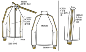 교복 디자인 이미지