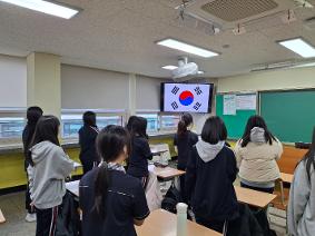 제11대 이미재 교장선생님  취임 및 입학식