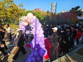 학생자치회 주관 수능 응원 행사 (2025.11.12.)